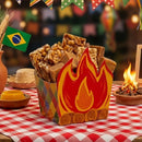 Ideia Cachepot Fogueira Nosso Arraiá C6014 com 10 Unidades 9cm x 9cm x 9cm