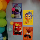 Festcolor Quadros Decorativos Divertidamente 2023 com 4 Unidades
