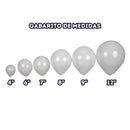 Art Latex Balão Buffet Nº7 com 50 Unidades