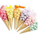 Albano Saco Plástico Cone Liso Incolor 10x15cm – Pacote Com 50 Unidades