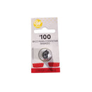 Wilton Bico para Confeitar Babado Nº 100 Inox