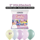 Art Latex Balão 5 Candy Contém 25 Unidades