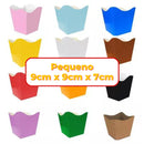 Tema Festas Cachepot Pequeno Liso Pacote com 10 Unidades