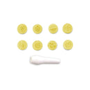 Blue Star Kit Carimbo Frutas Amarelo