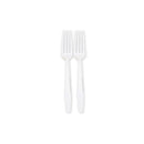 Plastlab Garfo Inquebrável Branco Contém 50 Unidades