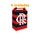 Festcolor Caixa Surpresa Flamengo Licenciada Pacote com 8 Unidades